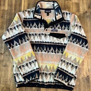 Rare Women's Patagonia Synchilla Snap-T Pullover Fleece Bandicoot Marrow Small